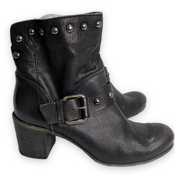 OXS Shoes - Black Frye Look Ankle Boot - Size 9 (40)